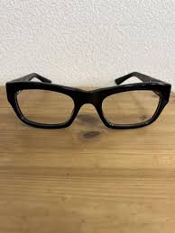 CHROME HEARTS BLUE BALLZ Glasses Eyewear Black Frame AUTH | eBay