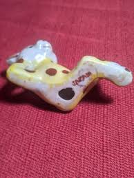 Vintage Super Cute Cat with Yellow Polka Dot Pajamas Stamped Japan | eBay