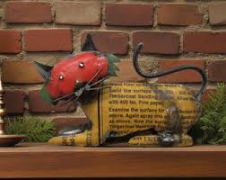 Rustic Small 5.25" X 7.75" Recycled Colorful Vintage Scrap ...