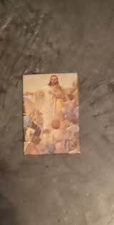 Vintage Jesus With Children Mini Stand Picture | eBay