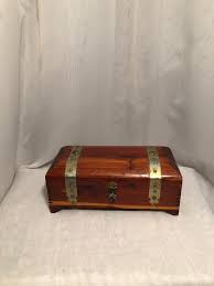 Buy Vintage Cedar Lined Wooden Trinket Box / Vintage Jewelry Storage / Mid Century Wooden Cedar Box Online in India - Etsy