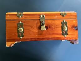 Buy Vintage Peterson Brothers Mini Cedar Chest Online in India - Etsy