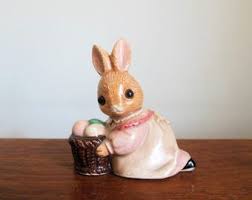 Little Easter Bunny Vintage Figure Made in Japan, Light ...