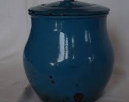 Vintage Blue Enamel Saucepan, 1950s - Etsy