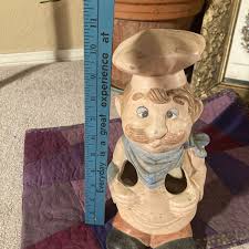 UTENSILS HOLDER FROM Italian Mustache Hat WAITER | eBay