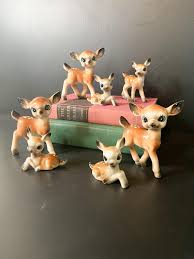 Vintage Deer Figurines Japan - Etsy