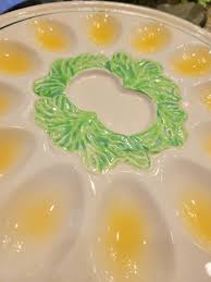 Vintage Yellow Green Cabbage Center Fitz and Floyd Style ...