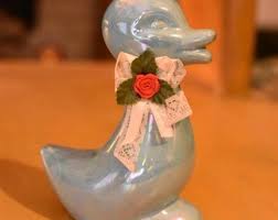 Vintage Little Blue Duck With Hat Baby Rattle - Etsy Ireland