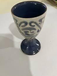 Wine Goblets-wales CADW Welsh Pottery-Set Of (4) | eBay