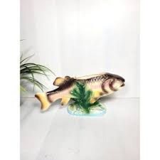 Vintage Mccoy Pottery Planter 1802, Green Speckled Pedestal Footed, MCM - Etsy