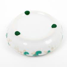 Antique Hand Painted Porcelain Vanity Powder Jar with Lid 6 ...