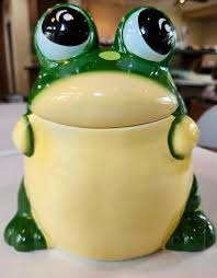 Frog Cookie Jar - Etsy