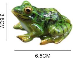 Amazon.com: MAOMIA 2pcs Miniature Frog Figurine, Fish Tank ...