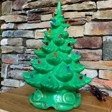 Vintage | Holiday | Vtg Ceramic Lighted Christmas Tree Retro Vintage Holiday Lit Decor | Poshmark