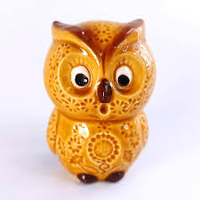 Vintage 1970s Enesco Owl Salt & Pepper Shaker Japan 3 ...
