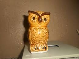 LEGO OWL Pepper Shaker ONLY Fine Quality Japan Brown With ...