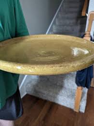 Sunnydaze Outdoor Weather-Resistant Garden Patio Classic High-Fired Smooth Ceramic Hand-Painted Bird Bath - Dark Blue : Target