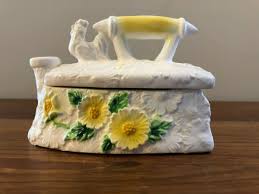 Vintage Rubens Original, L.A. - 1968 - Ceramic Trinket Iron ...