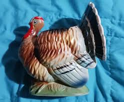 Vintage Relpo Thanksgiving Turkey Planter #5293 | eBay