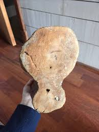 Vtg abstract burl wood sculpture standing 28x6” OOAK mcm | eBay