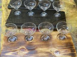 Handcrafted Margarita Flight Board | Includes 4 Mini Margarita Glasses | Tasting Flight Tray | Christmas Gift Idea | Holiday Party Ideas - Etsy Sweden