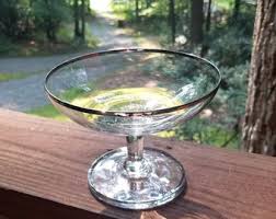 Midcentury Blown Glass Sherbert Footed Dish Bowl - Etsy UK