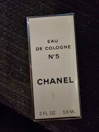 Vintage Chanel No 5 Eau De Cologne Unopened package/box 2 FL ...