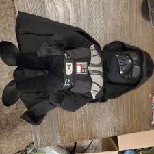 Animations 2011 Star Wars Darth Vader Plush Black Backpack Sm Zipper Pouch 19” | eBay