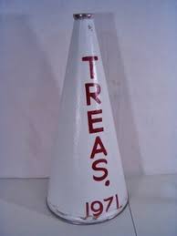 Vintage Cheerleader Megaphone | eBay