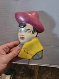 Vintage 2 Chalkware Wall Plaques Key Holders Mexican Southwestern | eBay