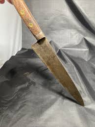 Antique Japanese Kitchen Chefs Knife Tokyo 12” Full Tang ...