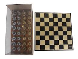 Sold at Auction: VINTAGE NAPOLEON CHESS SET GRAND MASTERS AWARD
