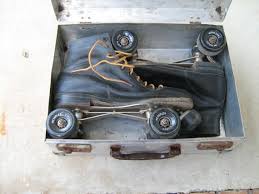 1960s Vintage Roller Skates With Aluminum Case - Etsy Canada