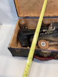 Vintage Hyde Chicago Roller Skate Co Black USA Size 7 Wooden Striped Wheels 1914 | eBay