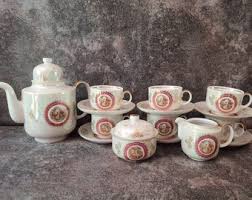 Vintage Porcelain Coffee Servise - Madonna - Etsy