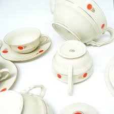 Art Deco Coffee Set by Johann Wolfgang Hammann for Katzhütte ...
