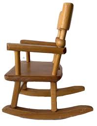 Strombecker Doll House Wooden 7" Rocking Chair | eBay