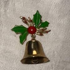 Vintage Christmas bell light with angel | Mercari
