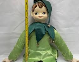 VTG Brinn's Christmas Musical Pixie Elf Doll - Etsy