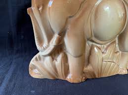 RARE 1930S ART DECO ELEPHANT POTTERY BY CHARLES LEMANCEAU | eBay