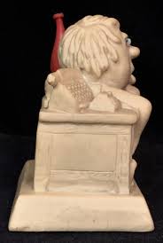 There Must Be An Easier Way To Make A Living Vtg Figurine ...