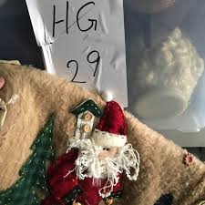 Vintage Christmas Advent Calendar Handmade Wall Hanging 21 ...