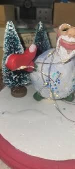 Christmas Elf in Snowball - Etsy