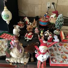 Christmas Decorations lot mostly vintage