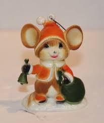 Mouse Ornament Plastic made in Hong Kong Vintage | eBay
