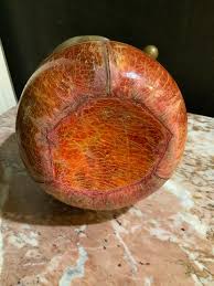 Early 20th Century Vintage Aldo Tura Lacquered Goatskin Ice ...