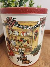 Potpourri Press CHRISTMAS 8" Tin Decorating Tree Empty ...