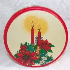 Holiday | Vintage Lot Of 3 Christmas Tin Can 3 X 55 Fill ...