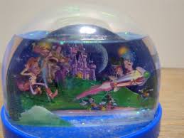 Disney Parks Snow Globe 2 Sided Plastic Disney /Pixar Pre ...