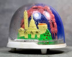 Vintage Washington DC Souvenir Snow Globe - Capital Building ...